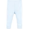 imageHudson Baby Unisex Baby Cotton Bodysuit Pant and Shoe SetLt Blue Baseball