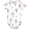 imageHudson Baby Unisex Baby Cotton Bodysuits 5packHot Air Balloon