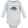 imageHudson Baby Unisex Baby Cotton BodysuitsBlue Green Dino