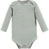 imageHudson Baby Unisex Baby Cotton BodysuitsBlue Green Dino