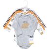 imageHudson Baby Unisex Baby Cotton BodysuitsBoy Magical Woodland