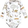 imageHudson Baby Unisex Baby Cotton BodysuitsBoy Magical Woodland