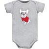 imageHudson Baby Unisex Baby Cotton BodysuitsBoy Whimsical Dog