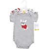 imageHudson Baby Unisex Baby Cotton BodysuitsBoy Whimsical Dog