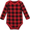 imageHudson Baby Unisex Baby Cotton BodysuitsBrown Bear