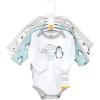 imageHudson Baby Unisex Baby Cotton BodysuitsChill Out Penguin