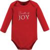 imageHudson Baby Unisex Baby Cotton BodysuitsChristmas Scene