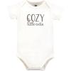 imageHudson Baby Unisex Baby Cotton BodysuitsCozy Cutie