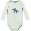imageHudson Baby Unisex Baby Cotton BodysuitsDino Friends