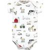 imageHudson Baby Unisex Baby Cotton BodysuitsFarm Fresh