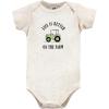 imageHudson Baby Unisex Baby Cotton BodysuitsFarm Fresh