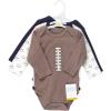 imageHudson Baby Unisex Baby Cotton BodysuitsFootball Mvp