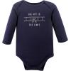imageHudson Baby Unisex Baby Cotton BodysuitsGray Aviation