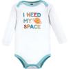 imageHudson Baby Unisex Baby Cotton BodysuitsHappy Planets