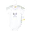 imageHudson Baby Unisex Baby Cotton BodysuitsHello World Elephant