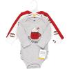 imageHudson Baby Unisex Baby Cotton BodysuitsHot Cocoa Vibes