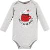 imageHudson Baby Unisex Baby Cotton BodysuitsHot Cocoa Vibes