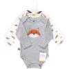 imageHudson Baby Unisex Baby Cotton BodysuitsLittle Fox