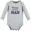 imageHudson Baby Unisex Baby Cotton BodysuitsLove Mom