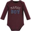 imageHudson Baby Unisex Baby Cotton BodysuitsMamas Boy