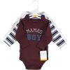 imageHudson Baby Unisex Baby Cotton BodysuitsMamas Boy