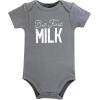 imageHudson Baby Unisex Baby Cotton BodysuitsMilk Belly Bottle