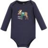 imageHudson Baby Unisex Baby Cotton BodysuitsMoose Bear Sweater