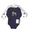 imageHudson Baby Unisex Baby Cotton BodysuitsMoose Bear Sweater