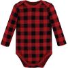 imageHudson Baby Unisex Baby Cotton BodysuitsMoose Wonderful Time