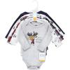 imageHudson Baby Unisex Baby Cotton BodysuitsMoosing Around
