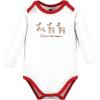 imageHudson Baby Unisex Baby Cotton BodysuitsNorth Pole