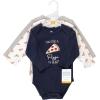 imageHudson Baby Unisex Baby Cotton BodysuitsPizza