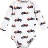 imageHudson Baby Unisex Baby Cotton BodysuitsPumpkin Pie