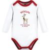 imageHudson Baby Unisex Baby Cotton BodysuitsRudolph Reindeer
