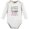 imageHudson Baby Unisex Baby Cotton BodysuitsRudolph Reindeer