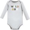 imageHudson Baby Unisex Baby Cotton BodysuitsRustic Safari