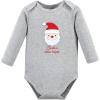 imageHudson Baby Unisex Baby Cotton BodysuitsSanta Reindeer
