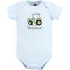 imageHudson Baby Unisex Baby Cotton BodysuitsTractor