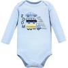 imageHudson Baby Unisex Baby Cotton BodysuitsVehicles