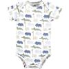 imageHudson Baby Unisex Baby Cotton BodysuitsWild Leaf Safari