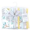 imageHudson Baby Unisex Baby Cotton Flannel Burp Cloths 10Pack Dino Friends One SizeSafari Friends