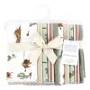 imageHudson Baby Unisex Baby Cotton Flannel Burp Cloths 10Pack Dino Friends One SizeWilderness