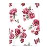imageHudson Baby Unisex Baby Cotton Flannel Burp Cloths Sweet Roses One Size