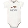imageHudson Baby Unisex Baby Cotton Layette SetBlue Brown Little Bear