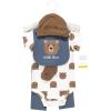 imageHudson Baby Unisex Baby Cotton Layette SetBlue Brown Little Bear