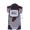imageHudson Baby Unisex Baby Cotton Layette SetBurgundy Mamas Boy