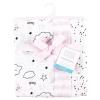 imageHudson Baby Unisex Baby Cotton Muslin Swaddle Blankets Woodland 3PackPink Dreamer