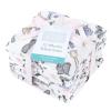 imageHudson Baby Unisex Baby Cotton Muslin Washcloths Woodland One SizePink Safari