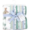 imageHudson Baby Unisex Baby Flannel Burp Cloth 12pk Fun Desert One SizeBoy Dino World