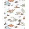 imageHudson Baby Unisex Baby Flannel Burp Cloth 12pk Fun Desert One SizeDinosaur Adventures